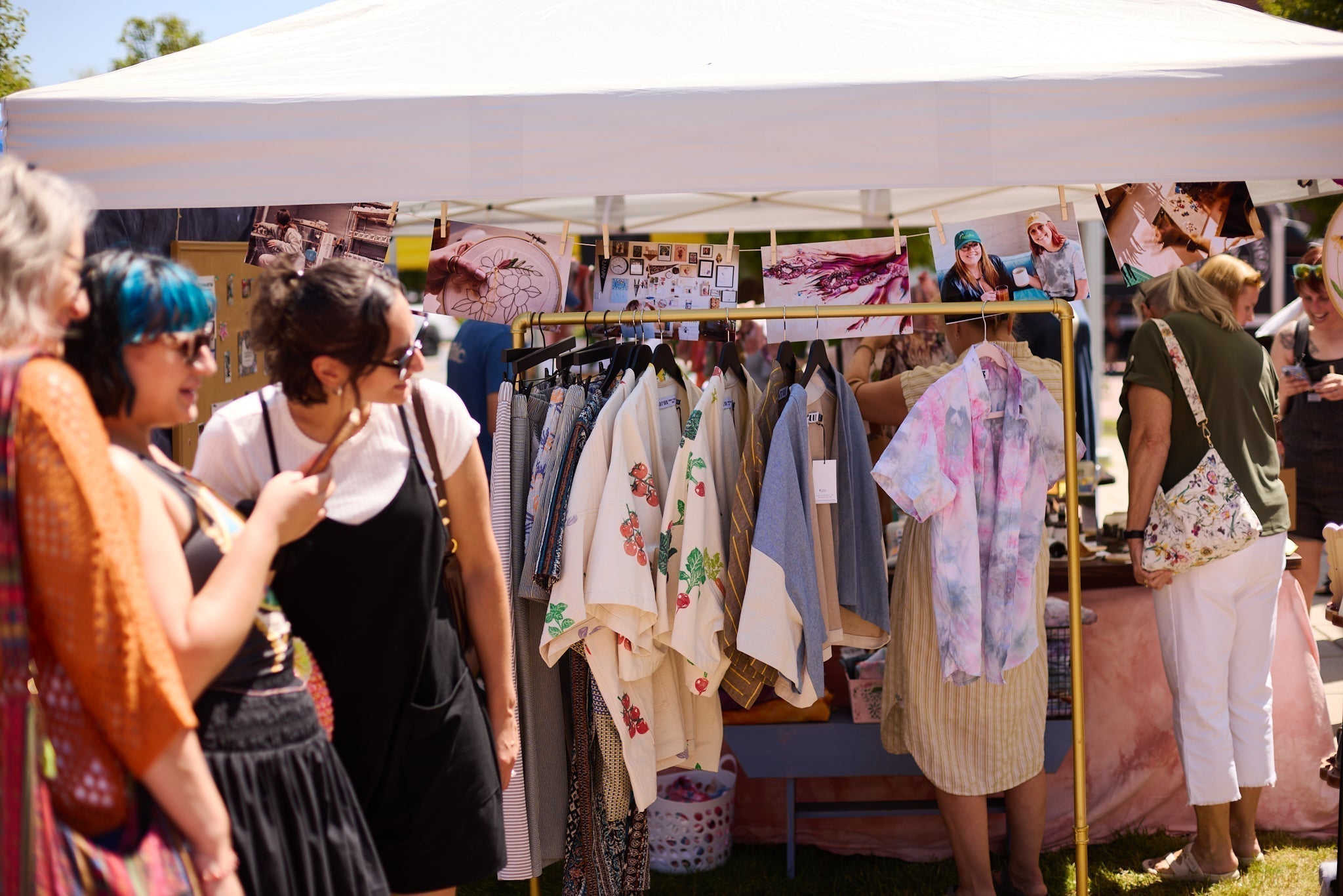 a peek inside our first IRL pop-up