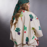 cropped jacket root veggies