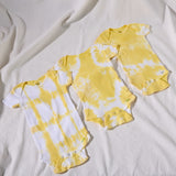 hand dyed organic onesie 3-pack