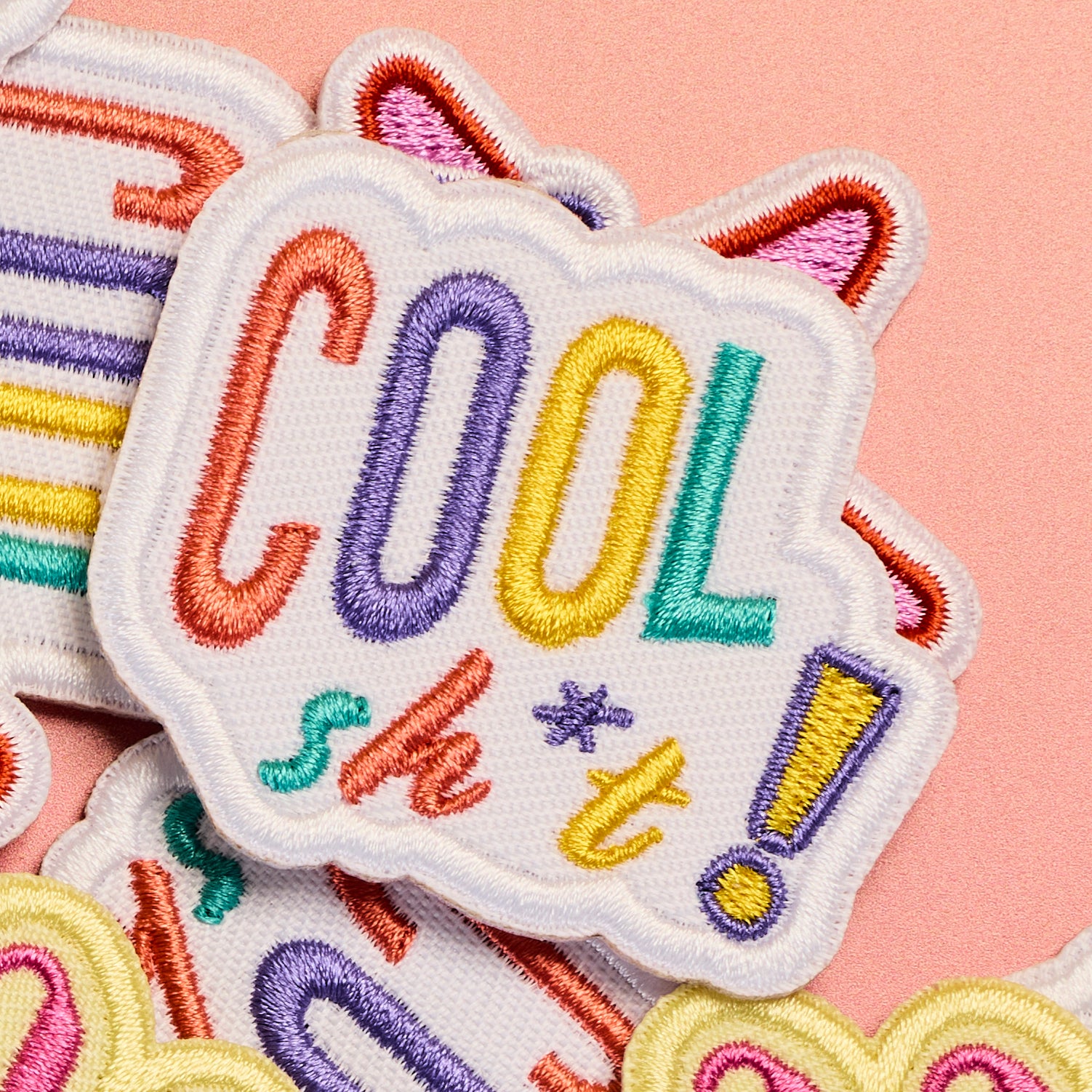 mini iron-on patches