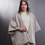 Beige ARW coat on a model