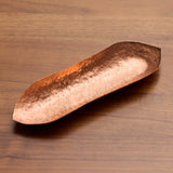 handcrafted copper catchall tray