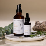 essential self care bundle: every body oil and facial oil by Apricus Haus