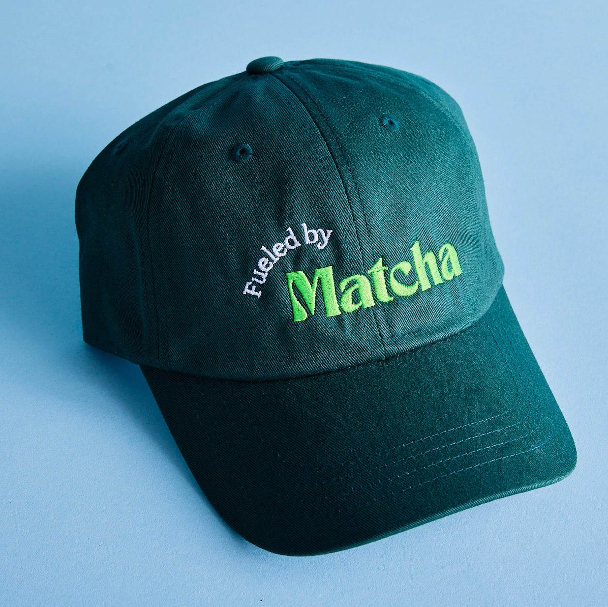 fueled by matcha hat