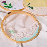 hand-embroidered photo pockets