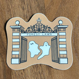 ghosts of forest lawn vinyl sticker