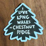 chestnut ridge vinyl sticker